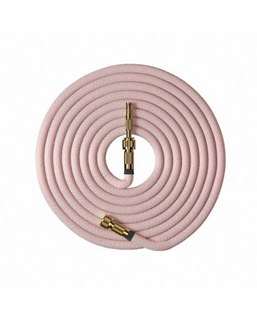 Softy Expandable Garden Hose in Pale Pink | Fritz Tango