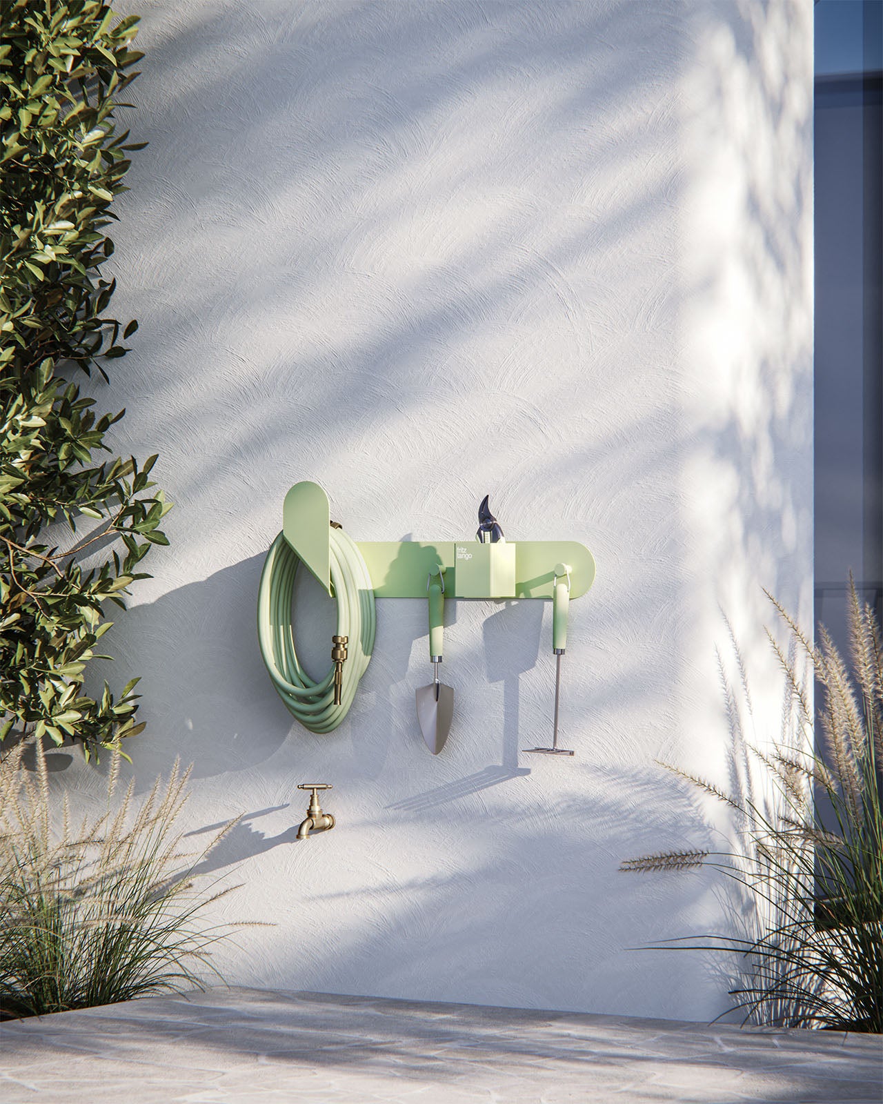 The Hendrix Garden Hook in Sage Green – Fritz Tango